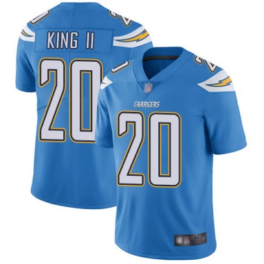 Los Angeles Chargers NFL Football Desmond King Electric Blue Jersey Men Limited  #20 Alternate Vapor Untouchable